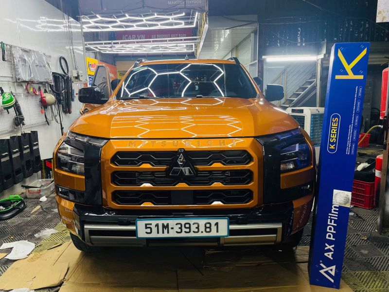 Thông tin bảo hành PPF K series xe Triton